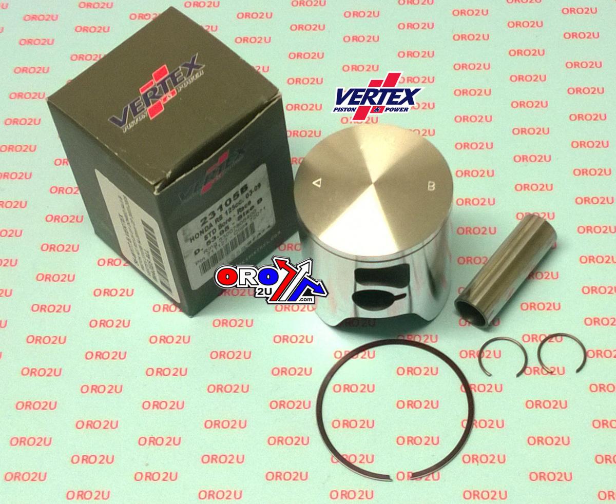 VERTEX 53.96mm PISTON KIT C,HONDA RS125/GP 03-07, DOMED PISTON