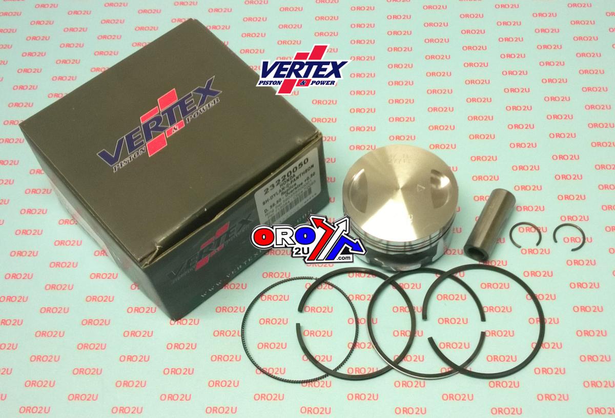 PISTON KIT HONDA SH150 05-13 58.50mm, VERTEX 23220050