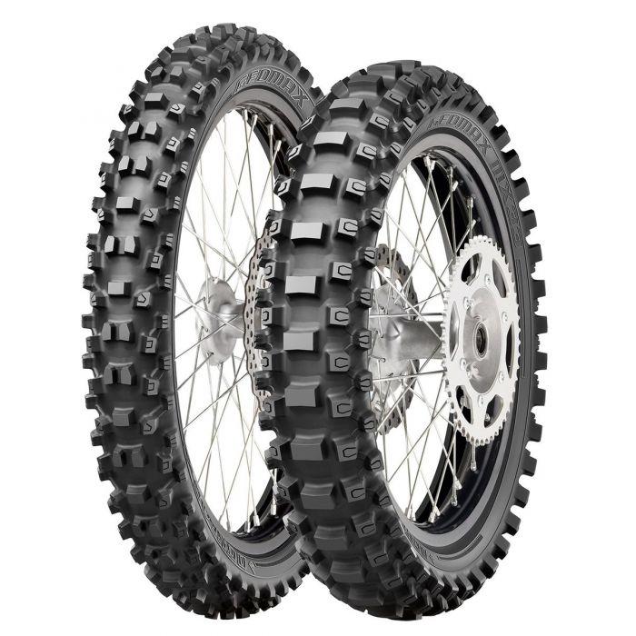 DUNLOP 100/100-18 59M GEOMAX MX33 F, TUBED TYRE