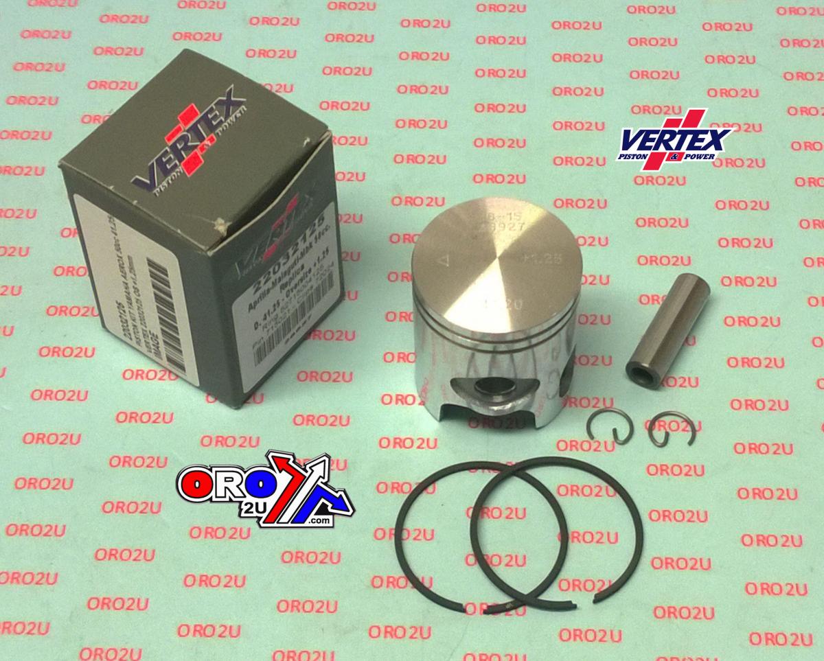 PISTON KIT YAMAHA AEROX 50cc 40.75mm, VERTEX 22032075 OS +0.75mm SCOOTER