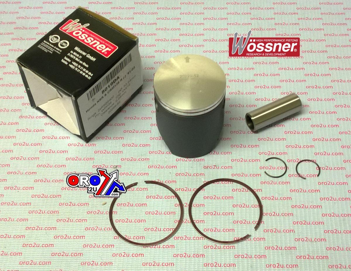 WOSSNER 54mm PISTON KIT C, HONDA NSR125R 1989-2001, CRM125 1986-1996