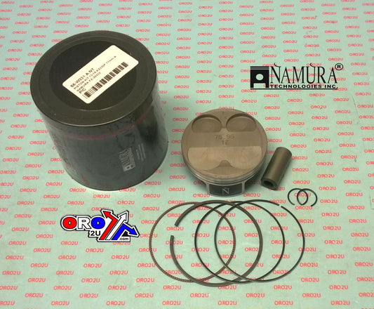 NAMURA 77mm PISTON KIT C, KAWASAKI KX250F 2015-2016