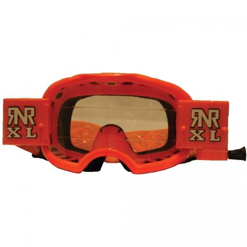 RNR COLOSSUS  XL ROLL & TEAR OFF, NEON ORANGE GOGGLE, 36MM ROLL OFF, GX66XL