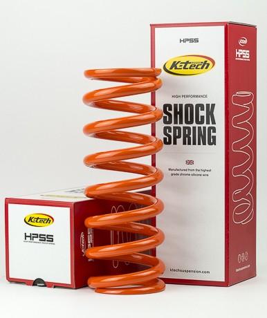 K-TECH SHOCK ABSORBER SPRING,85N (63x250) PDS Orange, 63-250-85