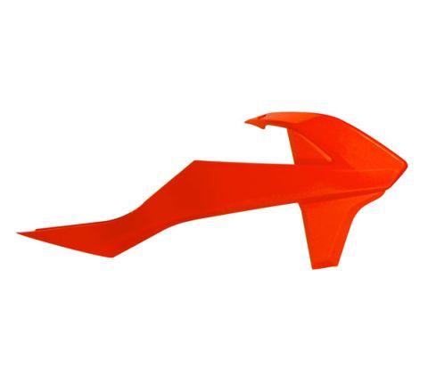 R-TECH NEON ORANGE RAD SCOOPS KTM SX85 2018-2024, GASGAS MC85 2021-2024