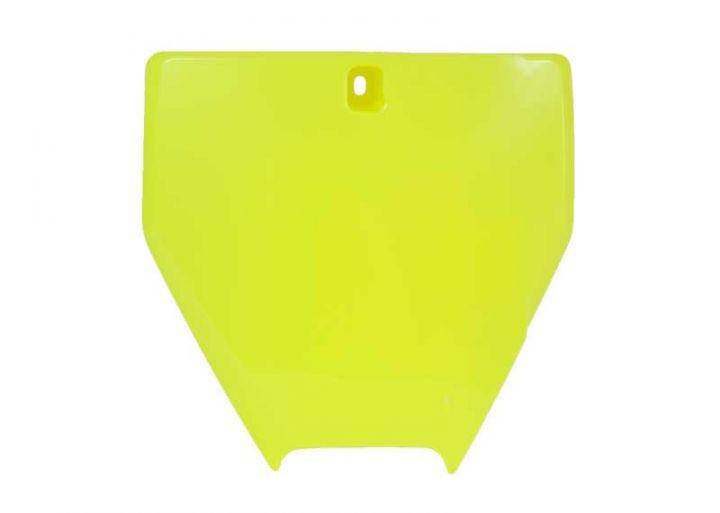 R-TECH NEON YELLOW FRONT NUMBER BOARD HUSQVARNA TC85 1918-2023