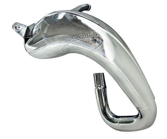 87-90 LT500R FATTY FRONT PIPE, FMF 020089 EXHAUST NICKEL