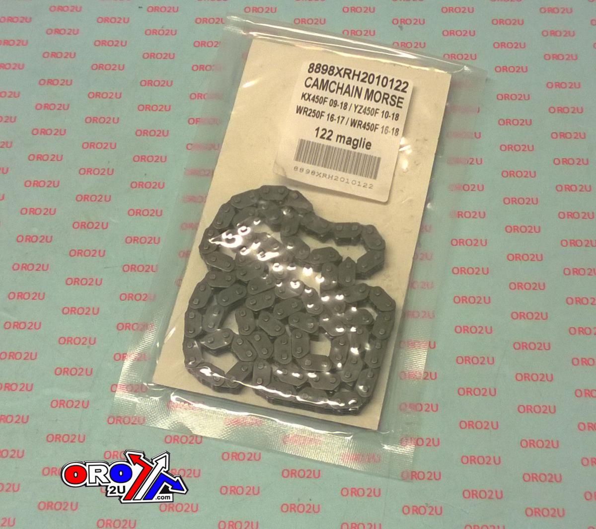 CAM CHAIN 98XRH2010-122M VERTEX KAWASAKI KX450F 09-18, YAMAHA YZ450F 10-19