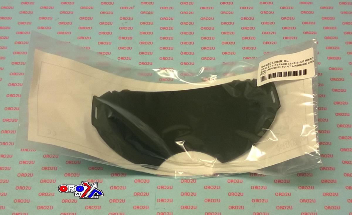OAKLEY AIRBRAKE STYLE  LENS BLUE MIRROR, RNR LMPCB023, NOT GENUINE OAKLEY
