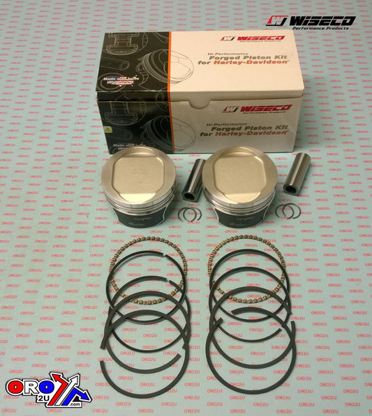 WISECO PISTON KIT P3, HARLEY DAVIDSON SPORTSTER 1200 10.:1 CR (X2)