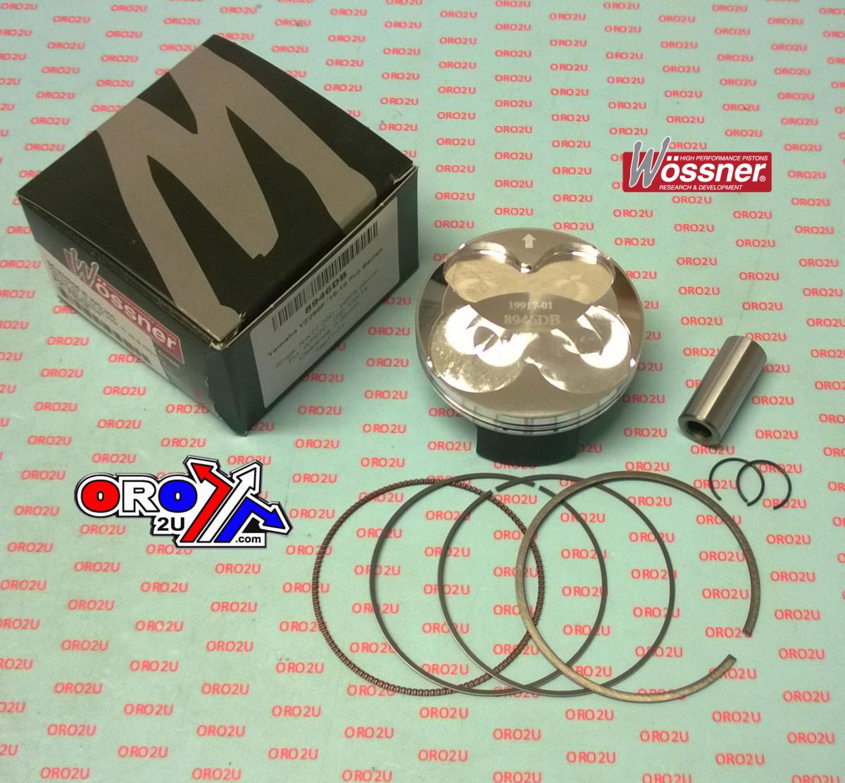 WOSSNER 77mm HC PISTON KIT A, YAMAHA WR250F 18-19, YZ250F 16-18, YZ250FX 17-19