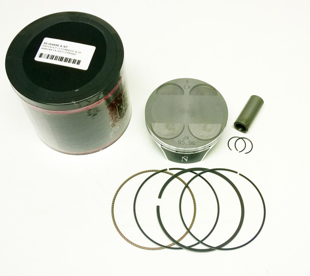 NAMURA FORGED 96mm PISTON KIT B, SUZUKI RM-Z450 2013-2023
