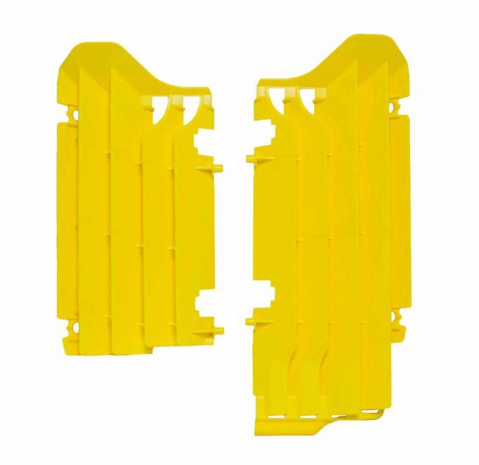 R-TECH YELLOW O/S RAD LOUVERS/COVER SUZUKI RM-Z250 2019-2023