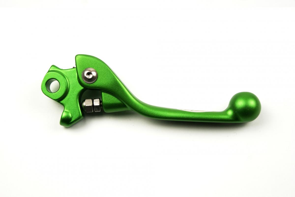 LEVER BLADE BRAKE KX-F 250 14, 450 14-16, 13236-0724 FORGED GREEN,  ACLB-612