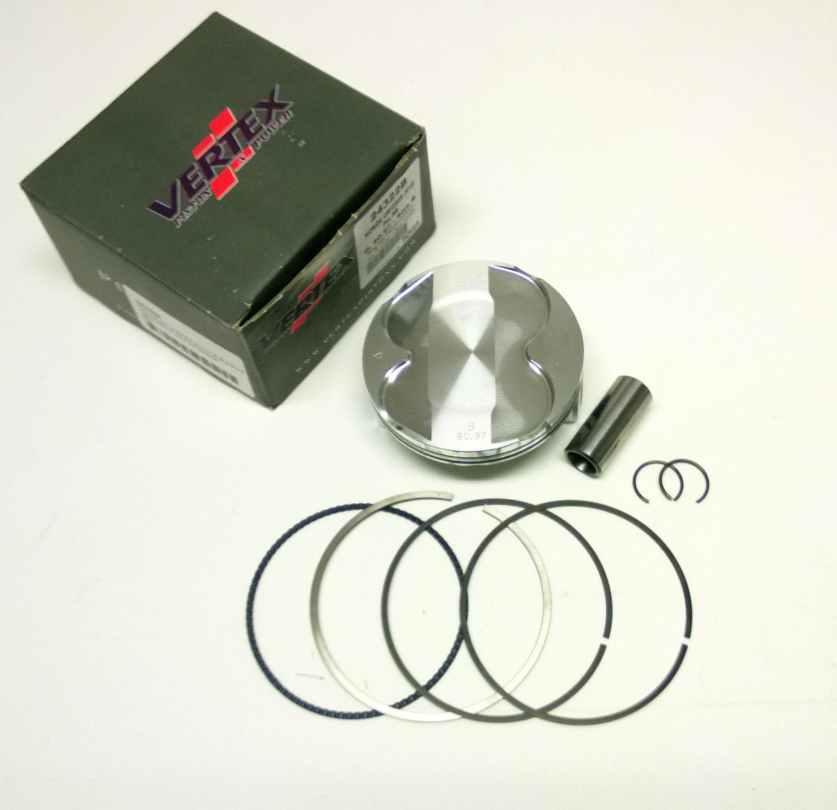 PISTON KIT VERTEX 24322A 81.0 A HONDA CRF 250 R/RX 18-22, OS+3:00 COMPR 13,9:1