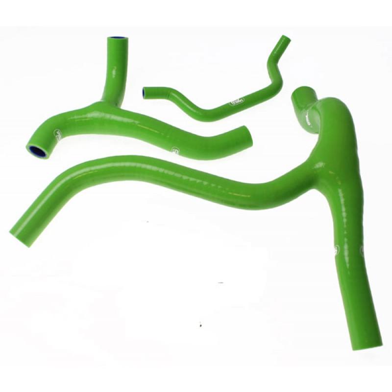 SAMCO HOSE KIT KAWASAKI KX450F 2012-2015, 3 PIECE KIT, GREEN, KAW-54 GN