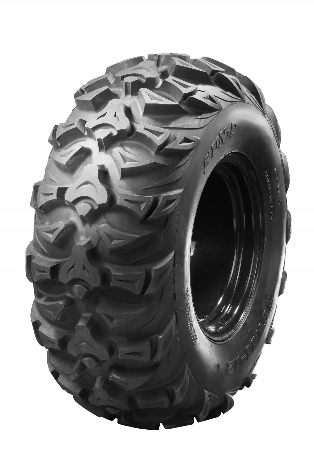 25x10.00-12 SUNF 6PLY, ATV TYRE E-MARKED, 155KG MAX LOAD